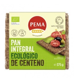 Pan centeno integral 375gr Pema