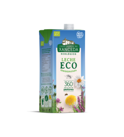 Leche ecológica UHT semidesnatada de vaca 1l
