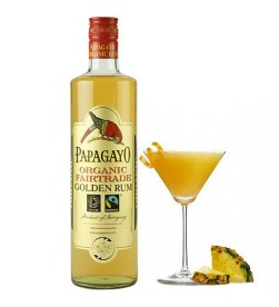 Ron Papagayo añejo oro bio 70cl