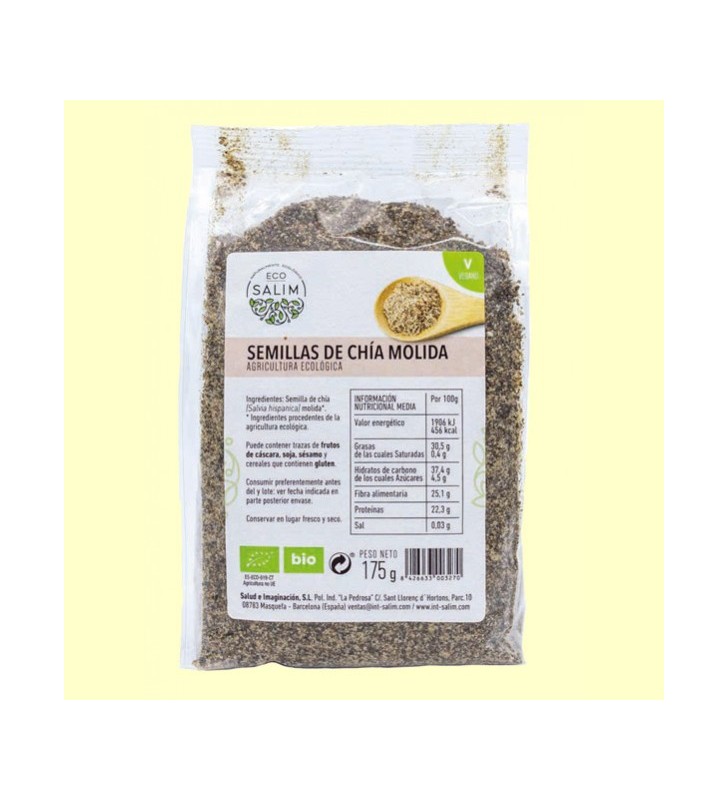 Semillas de chía molida bio 200gr