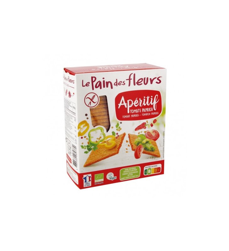 Cracker tomate y paprika bio 150gr