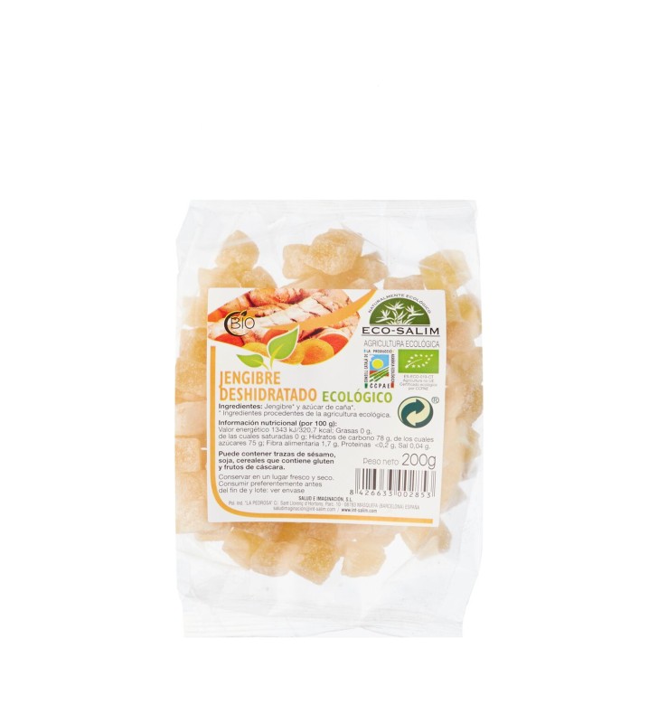 Jengibre deshidratado 200gr