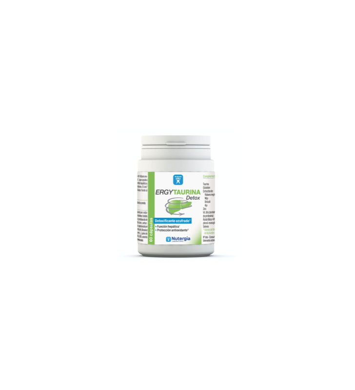 Ergytaurina detox 60 cápsulas