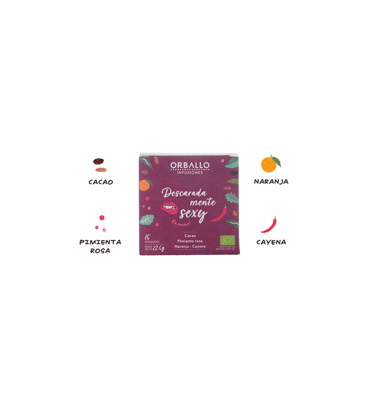 Infusión descaradamente sexy pirámides