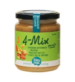 Crema de frutos secos 4-mix 250gr