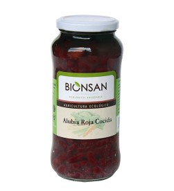 Alubia roja cocida bio 400gr