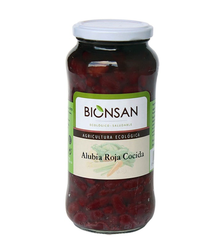 Alubia roja cocida bio 400gr