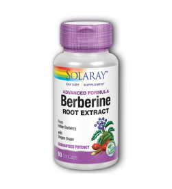 Berberine 250mg 60 cápsulas vegetales