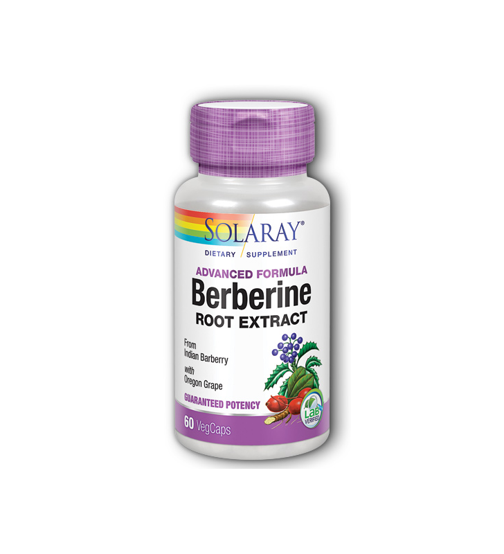 Berberine 250mg 60 cápsulas vegetales