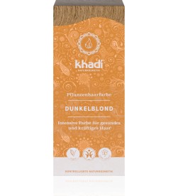 Tinte vegetal rubio oscuro ceniza 100gr