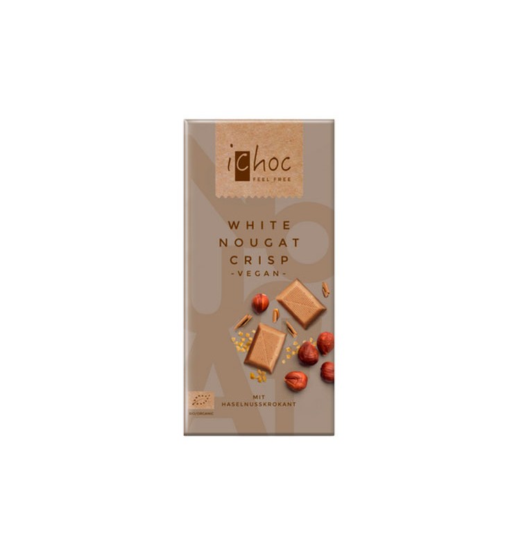 Chocolate blanco crujiente avellanas