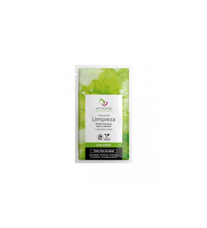 Mascarilla facial limpieza intensa 10gr