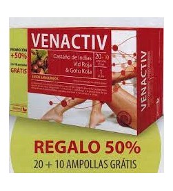 Venactiv 20 - 10 ampollas regalo