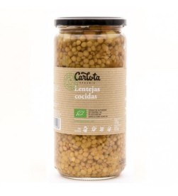 Lentejas cocidas bio 660gr