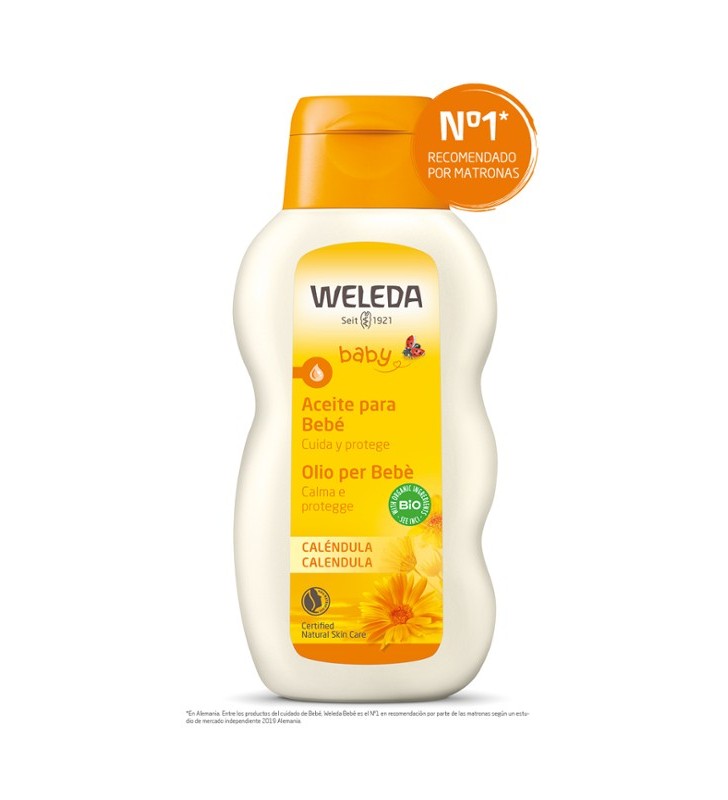 Aceite de caléndula para bebé 200ml