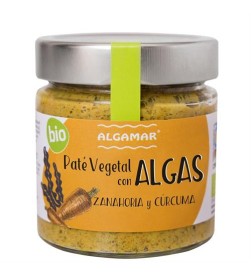 Paté vegetal alga zanaho cúrcuma 200gr