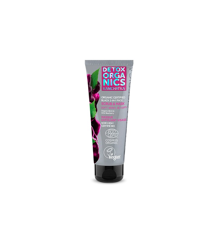 Exfoliante y mascarilla negra 2en1 -75ml