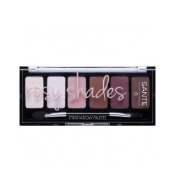 Paleta sombra ojos bio rosy shades