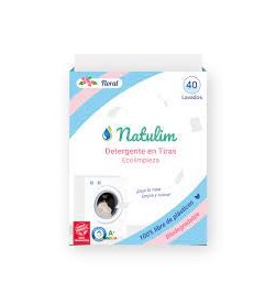 Eco-tiras detergente floral Natulim
