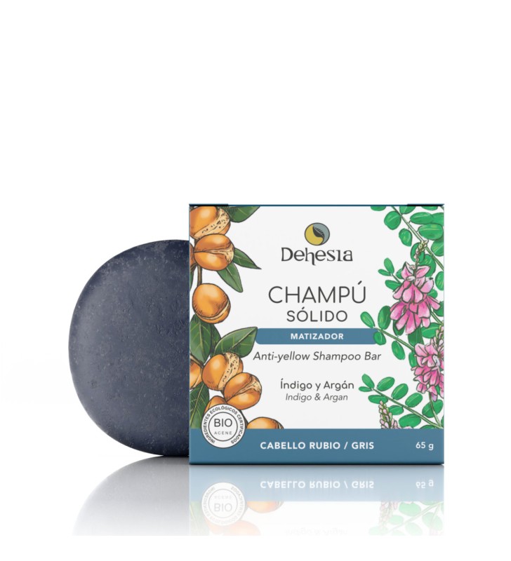 Champú sólido bio matizador canas 65gr