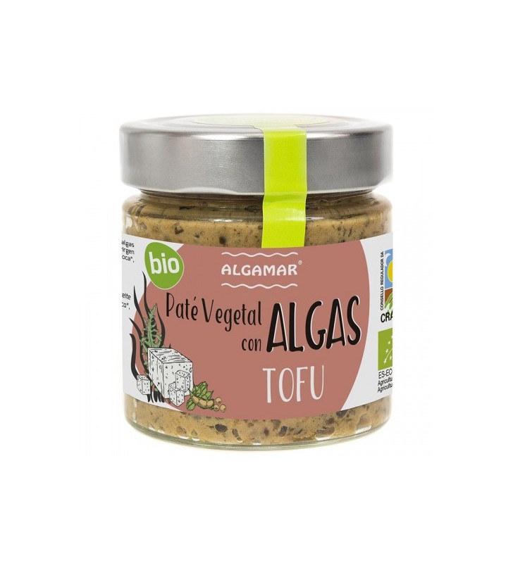Paté vegetal de algas bio 200gr