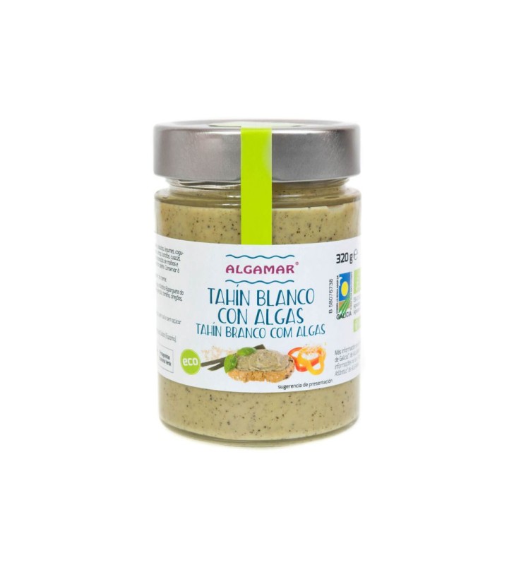 Crema de sésamo -tahín- con algas 320gr