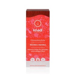 Tinte vegetal henna 100- pura roja