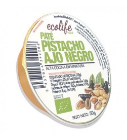Paté de pistacho y ajo negro bio 50gr