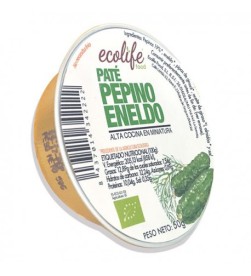 Paté de pepino y eneldo bio 50gr