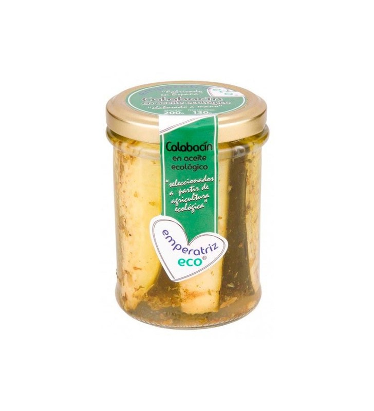 Calabacín braseado en aceite bio 135gr