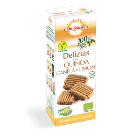 Delizias quinoa canela limon 125grs