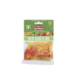 Gominolas frutas ácidas de goma 75gr