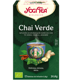 Infusión chai verde x 17 bolsitas