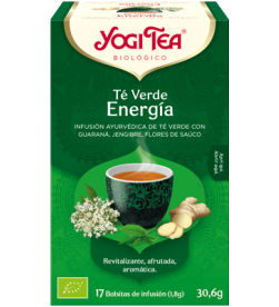 Infusión té verde energía x 17 bolsitas