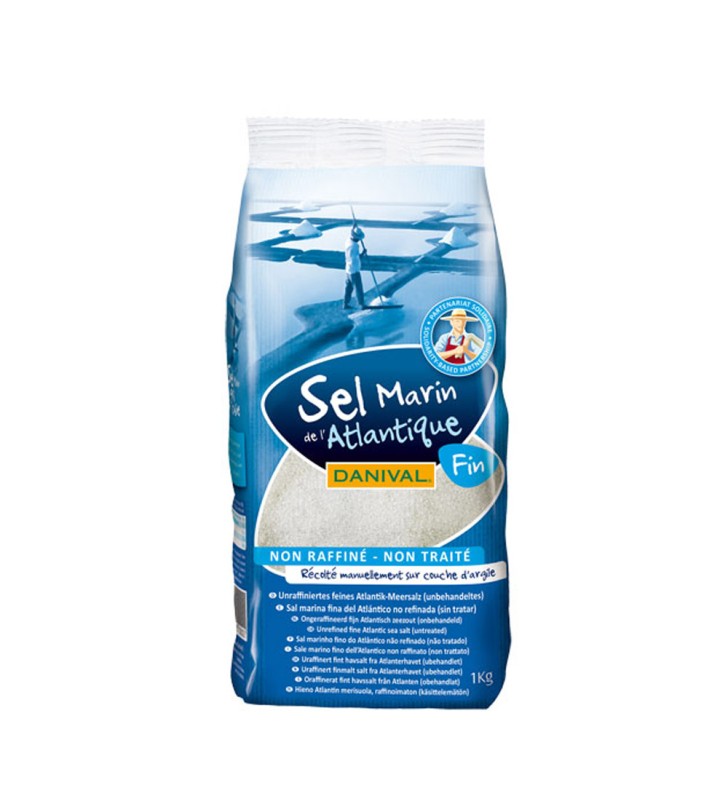 Sal marina fina del atlántico 1kg