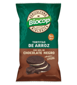 Tortitas de arroz con choco negro 100gr