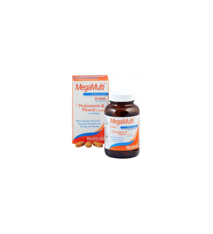 Megamulti con ginseng 30 comprimidos