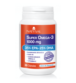 Súper omega-3 1000mg 60 cápsulas