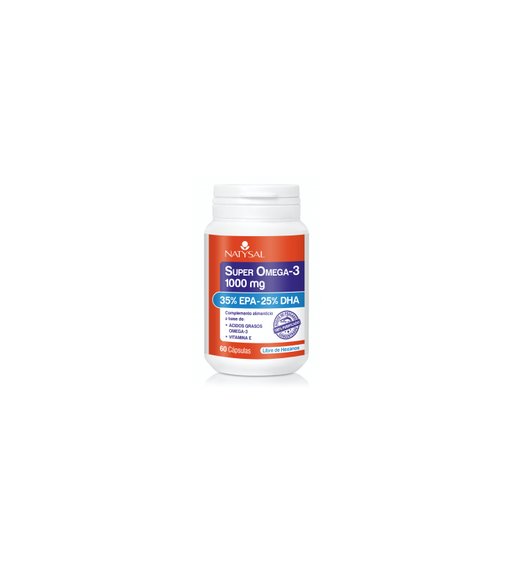 Súper omega-3 1000mg 60 cápsulas