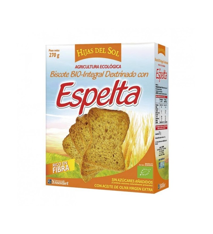 Biscotes dextrinados espelta bio 270g