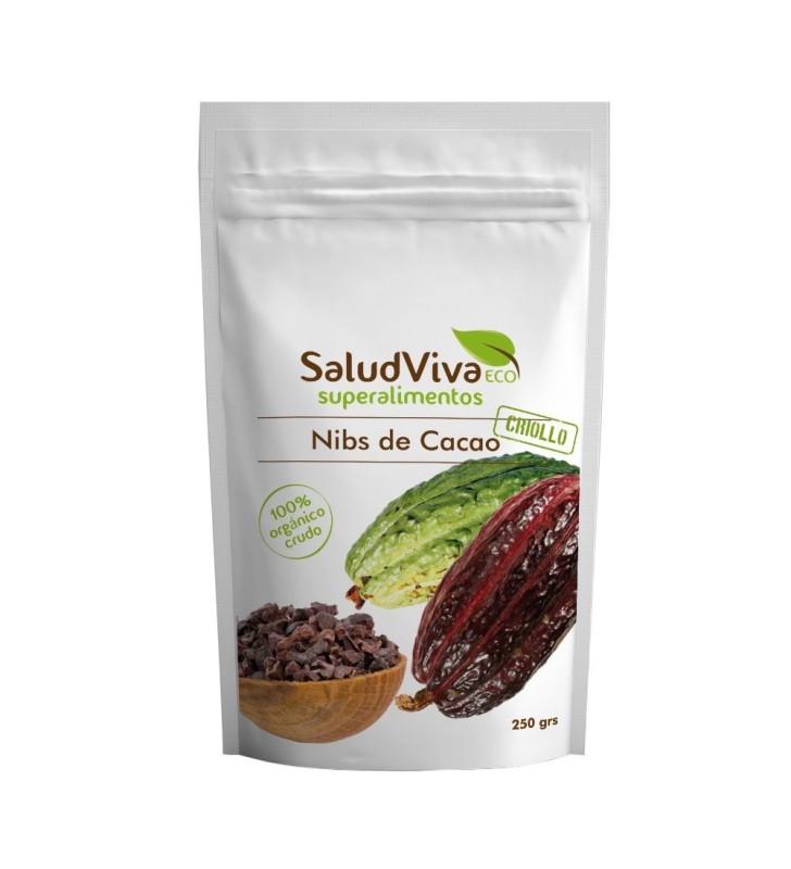 Nibs de cacao ecológicos 250gr