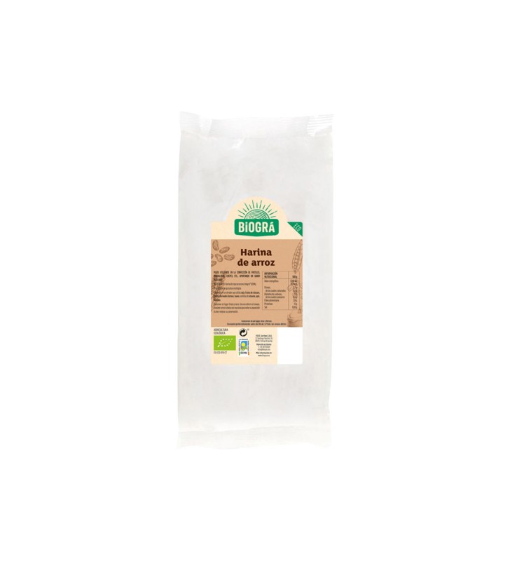 Harina blanca de arroz bio 500gr