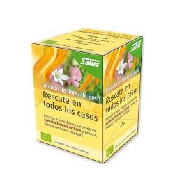 Infusión rescate de flores de bach bio