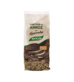 Tortitas de arroz y algarroba bio 100g