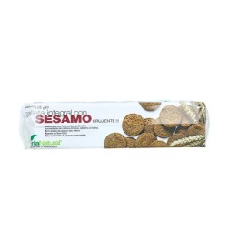 Galletas integrales con sésamo 165gr