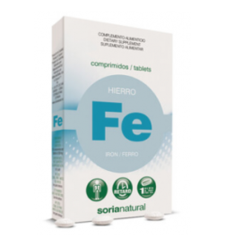 Hierro 25mg 50 comprimidos