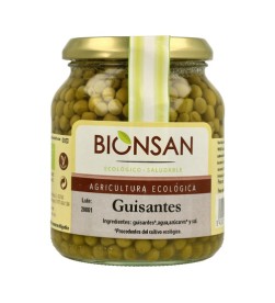 Guisantes cocidos bio 230gr
