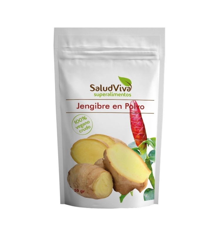 Jengibre en polvo crudo bio 50g