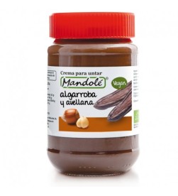 Crema de algarroba y avellana bio 375g