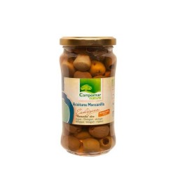 Aceituna manzanilla deshuesada bio 350gr